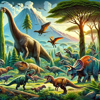 Dinosaurs' True Colors Revealed