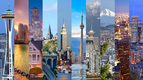 Cities around the world quizzes with images