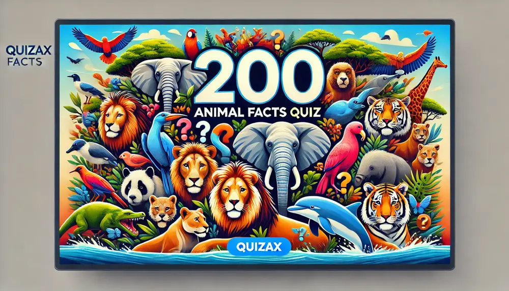 200 Amazing Animal Facts Quiz – General Knowledge Trivia Online