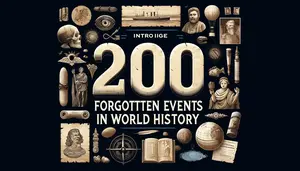 200 Forgotten Events in World History – Test Your General Knowledge