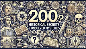 200 Historical Secrets and Unsolved Mysteries Quiz – General Knowledge Test