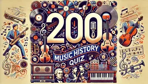 200 Music History and Genres Quiz – Trivia for All Levels