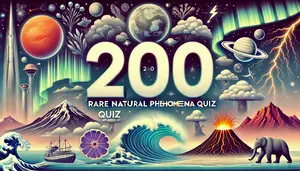 200 Rare Natural Phenomena Quiz – Test Your GK Online