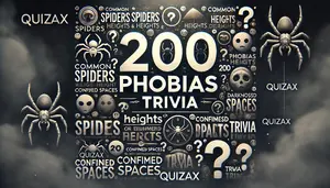 200 Phobias and Psychological Phenomena Trivia – Test Your General Knowledge Online