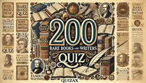 200 Rare Books and Obscure Writers - Literature Quiz