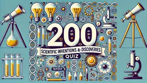 200 Scientific Inventions and Discoveries Quiz – Easy and Hard Topics