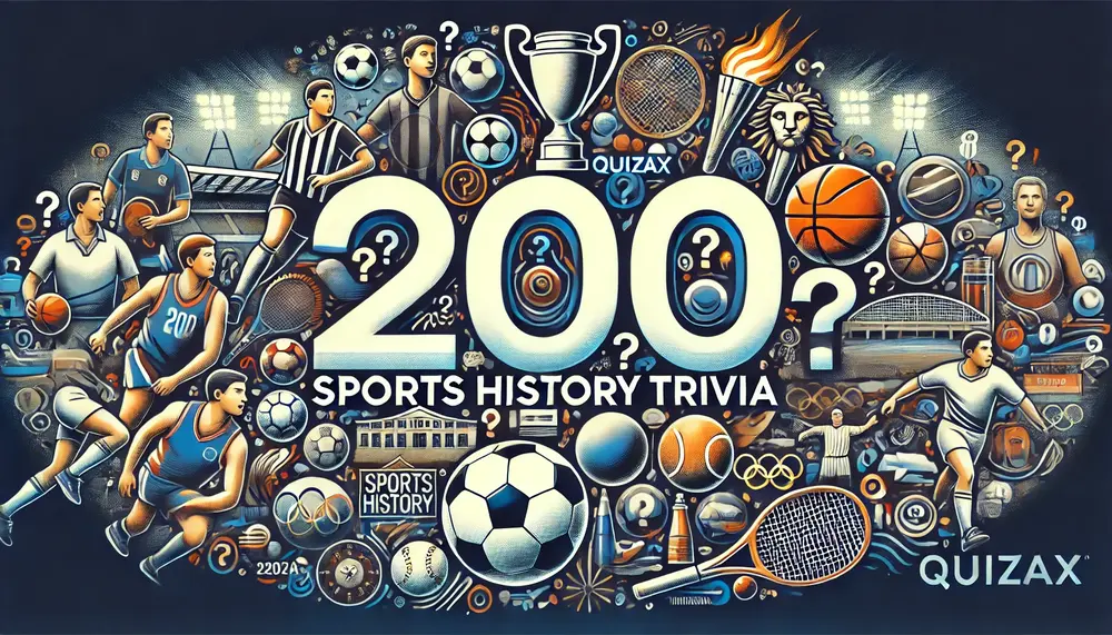 200 Sports History Trivia Questions – Play the Quiz Today