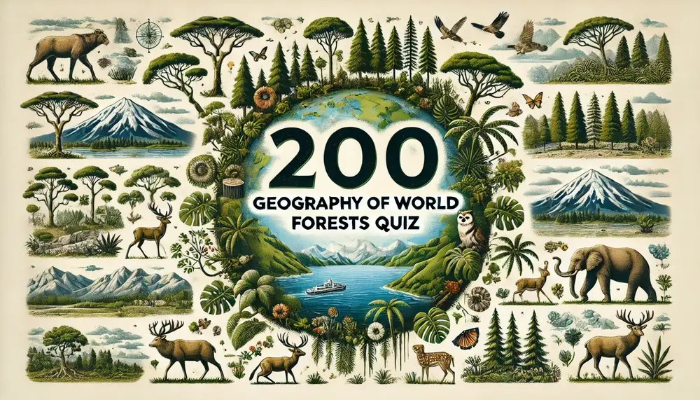 200 Geography of World Forests Quiz – Interesting Facts to Explore