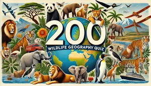 200 Wildlife Geography Quiz Questions and Answers