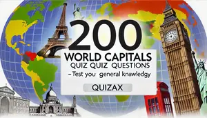 200 World Capitals Trivia Questions