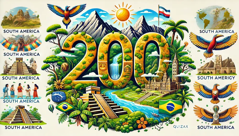 200 South America Geography Quiz Questions – Test Your Knowledge Online