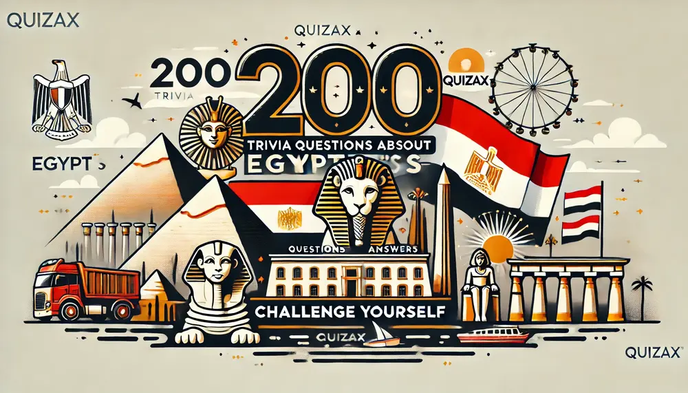 200 Egypt History Trivia Questions and Answers – Challenge Yourself