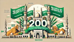 200 Saudi Arabia History General Knowledge Questions – Online Quiz