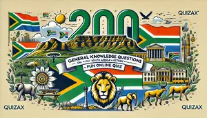 200 South Africa History Trivia Questions – Fun Online Quiz