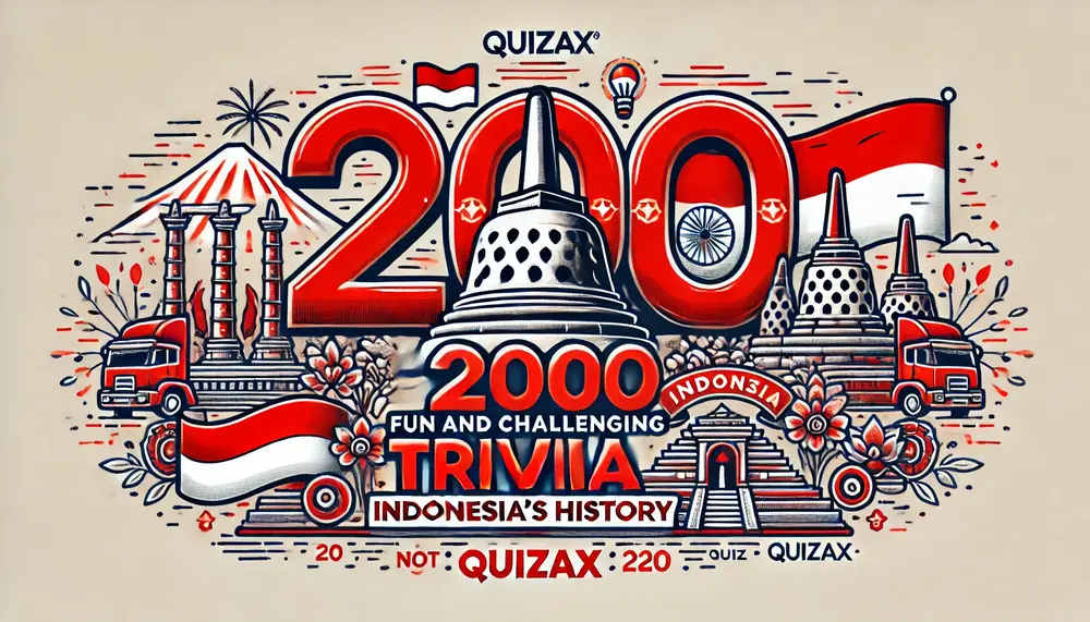 200 Indonesia History Trivia Questions – Fun & Engaging Quiz