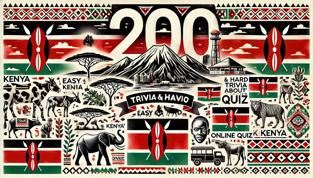 200 Kenya History Trivia Questions – General Knowledge Online Quiz