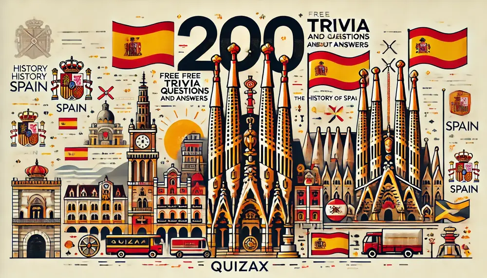 200 Spain History Trivia Questions and Answers – Free Quiz